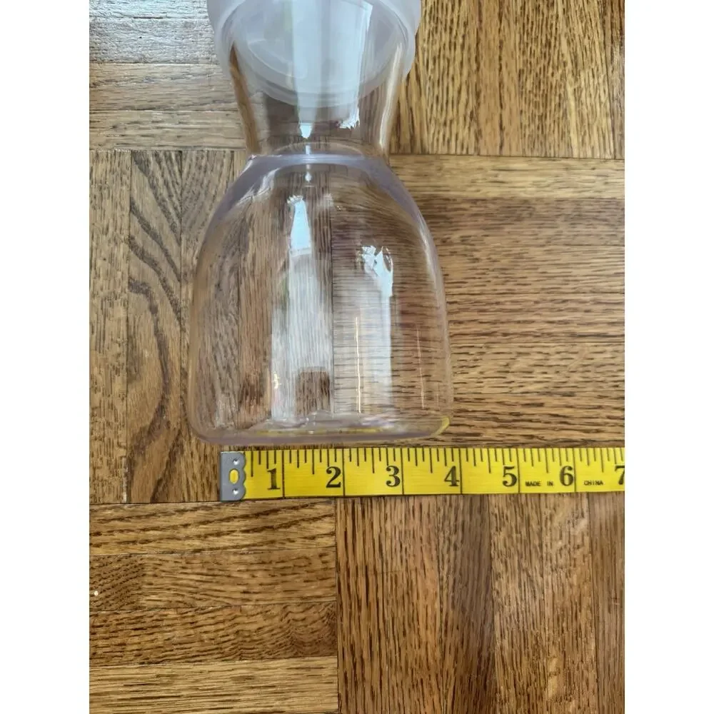 Unbranded clear plastic